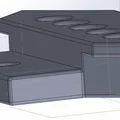 Nắp cố định Original Prusa Enclosure - Bộ 5 lỗ dẫn PTFE cho MMU3 - Thumbnail 2