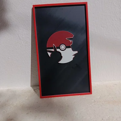 Tranh Hueforge Pikachu và Ash