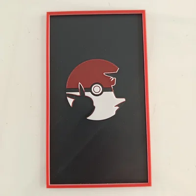 Tranh Hueforge Pikachu và Ash