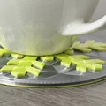 Đế lót ly họa tiết bông tuyết - Snowflake Coaster 2 - Thumbnail 1