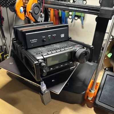 Bộ khung Yaesu FT-891/LDG Z-100 Plus Cradle