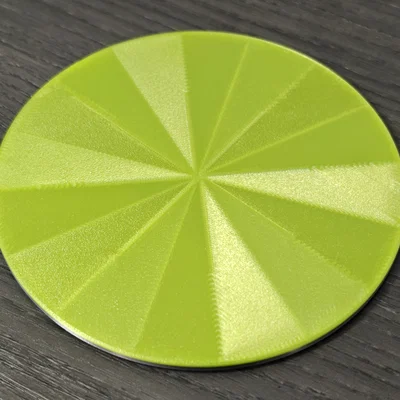 Đế lót ly họa tiết bông tuyết - Snowflake Coaster 2