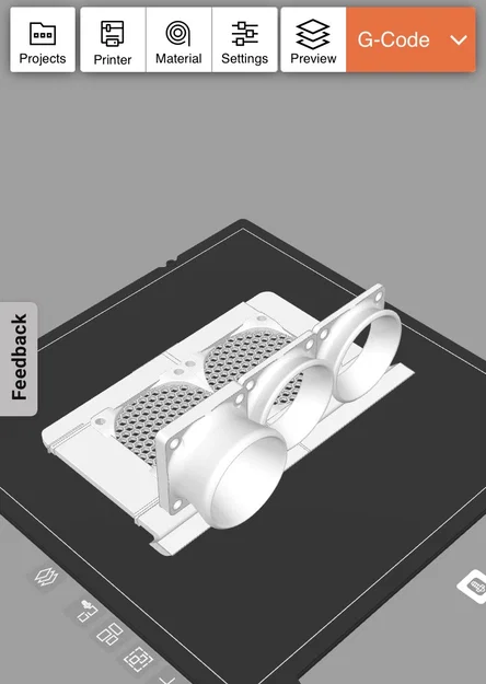 Mod nắp tản nhiệt (airflow topper) cho case mở Avalon Nano 3/3s - Image 1