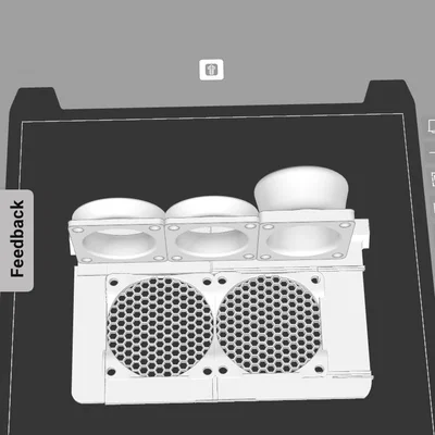 Mod nắp tản nhiệt (airflow topper) cho case mở Avalon Nano 3/3s