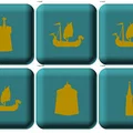 Catan Cities & Knights — Xúc xắc sự kiện (Event Die) thay thế (Khắc sâu) - Thumbnail 3