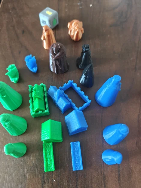 Catan Cities & Knights — Xúc xắc sự kiện (Event Die) thay thế (Khắc sâu) - Image 7