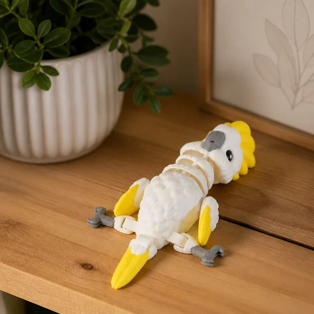 Đồ chơi vẹt Cockatoo khớp nối linh hoạt (Cockatoo Flexi Toy) - Image 1