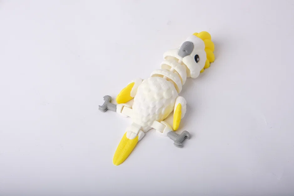 Đồ chơi vẹt Cockatoo khớp nối linh hoạt (Cockatoo Flexi Toy) - Image 2