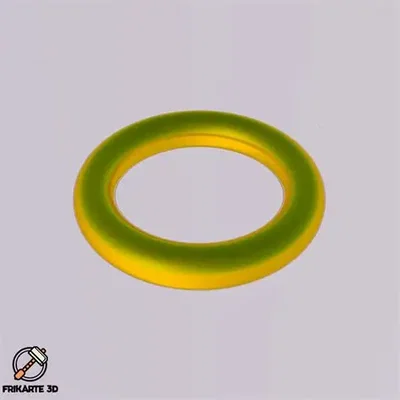 Mô hình chiếc nhẫn Sonic (Sonic Ring) - In 3D nhanh gọn cho bé