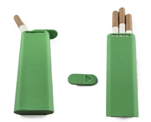 Hộp đựng mini bỏ túi tiện lợi cho 3 điếu thuốc (84mm) - Image 2