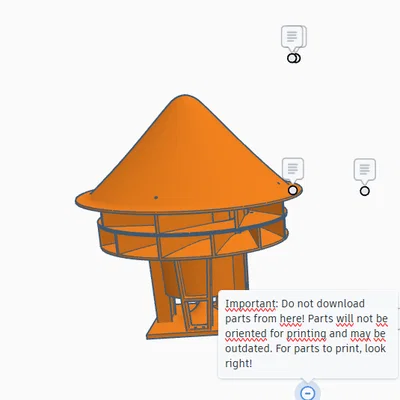 Mô hình Cyclone tí hon (ACA Cyclone) kèm hướng dẫn in 3D