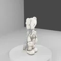 Phi hành gia trung cổ x Kaws (Mô hình in 3D) - Thumbnail 3