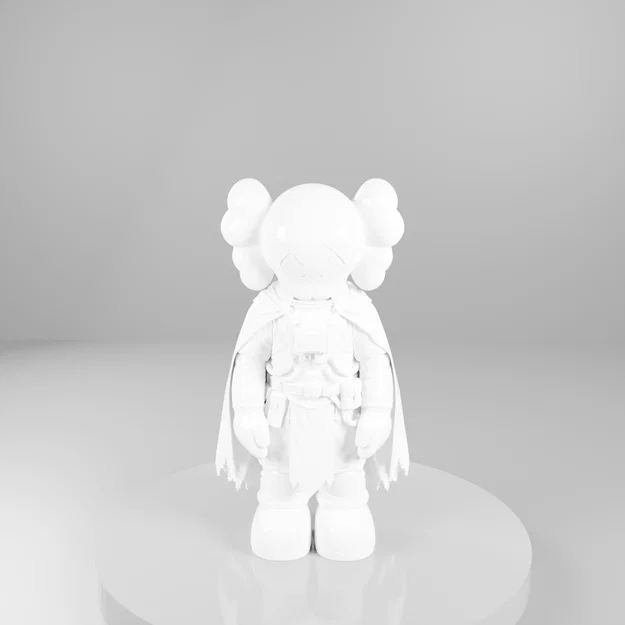 Phi hành gia trung cổ x Kaws (Mô hình in 3D) - Image 4
