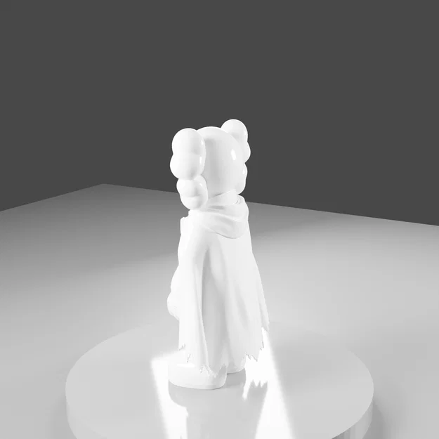 Phi hành gia trung cổ x Kaws (Mô hình in 3D) - Image 5