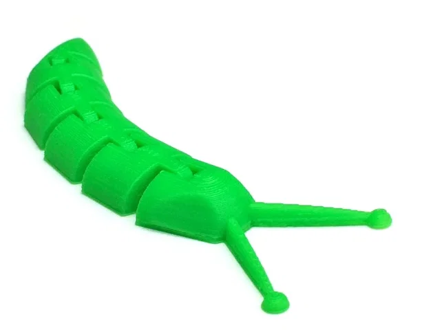 Mô hình ốc sên khớp nối (Articulated Slug) in 3D siêu linh hoạt - Image 2