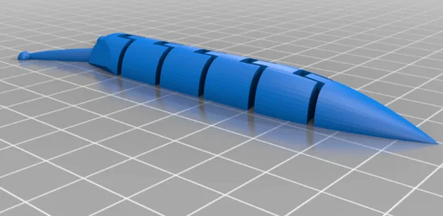 Mô hình ốc sên khớp nối (Articulated Slug) in 3D siêu linh hoạt - Image 3