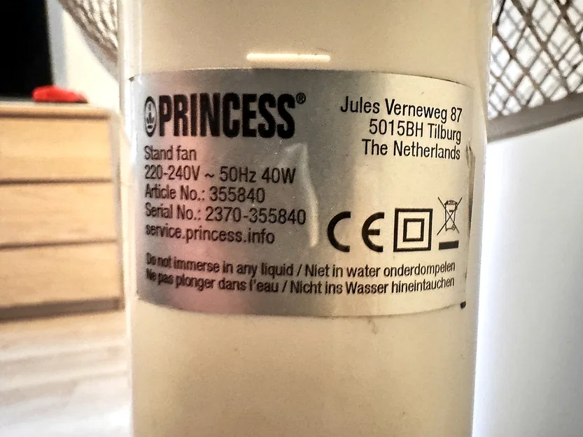 Đế quạt chữ thập đa năng / Thay thế cho quạt đứng Princess 355840 - Image 4