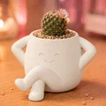 LoungePot Planter - Chậu Cây Trang Trí Bàn Làm Việc Dễ Thương - Thumbnail 1
