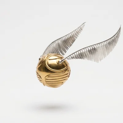 Mô hình quả cầu Snitch (Harry Potter) in 3D cực đẹp
