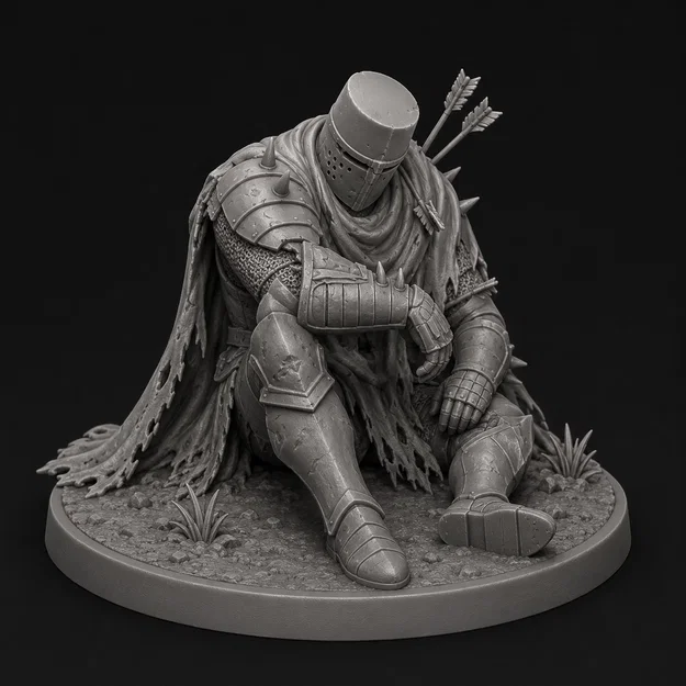 Heide Knight – Mô hình thu nhỏ phong cách Dark Fantasy - Image 1
