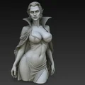 Mô hình tượng Nữ Bá Tước Ma Cà Rồng - Tượng nhân vật 3D ấn tượng - Thumbnail 4