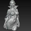 Mô hình tượng Nữ Bá Tước Ma Cà Rồng - Tượng nhân vật 3D ấn tượng - Thumbnail 5