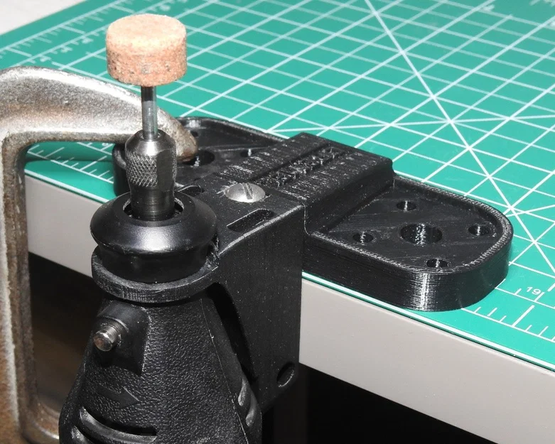 Giá đỡ máy khoan Dremel Vertical Support in 3D tiện lợi - Image 1