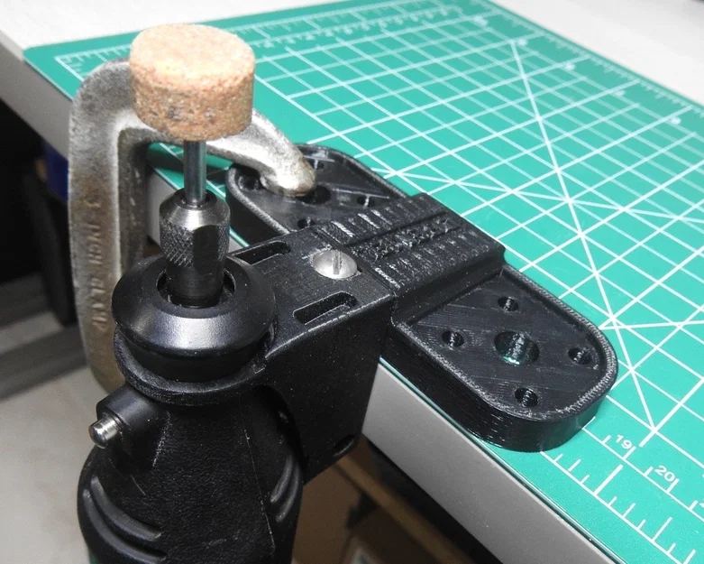 Giá đỡ máy khoan Dremel Vertical Support in 3D tiện lợi - Image 6