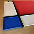 Piet Mondrian: Tác phẩm Composition with Red, Blue and Yellow (In 3D) - Thumbnail 2