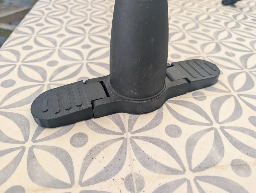Phần đế đạp chân thay thế cho bơm xe đạp (Bike pump foot) - In 3D - Image 2
