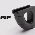 Tay cầm phụ Nerf Angled Foregrip — Tích hợp chắn ngón, gắn ray chuẩn | Không cần ốc vít - Thumbnail 1
