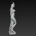 Mô hình 3D tượng nữ quỷ (Sexy Demon Statue) độc đáo cho người sưu tầm - Thumbnail 2
