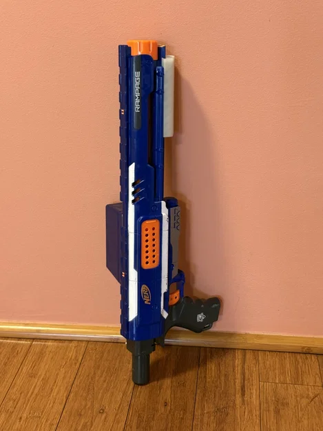 Tay Cầm Nạp Đạn Nerf Rampage Thay Thế — Nâng Cấp Thanh Ray, Không Cần Thêm Ốc - Image 2