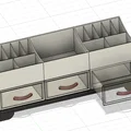 Khay tổ chức đồ dùng đa năng ORGANIZZATORE GT584 in 3D - Thumbnail 1
