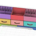 Khay tổ chức đồ dùng đa năng ORGANIZZATORE GT584 in 3D - Thumbnail 2