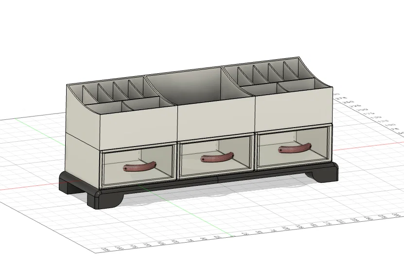 Khay tổ chức đồ dùng đa năng ORGANIZZATORE GT584 in 3D - Image 3