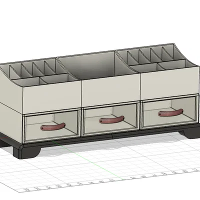 Khay tổ chức đồ dùng đa năng ORGANIZZATORE GT584 in 3D