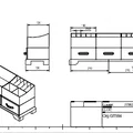 Khay tổ chức đồ dùng đa năng ORGANIZZATORE GT584 in 3D - Thumbnail 6