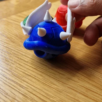 Mô hình Mario Kart Blue Shell (Vỏ rùa xanh)