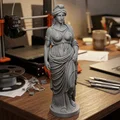 Mô hình tượng nữ thần Hy Lạp cổ đại đầy nghệ thuật cho in 3D - Thumbnail 1