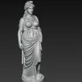 Mô hình tượng nữ thần Hy Lạp cổ đại đầy nghệ thuật cho in 3D - Thumbnail 2