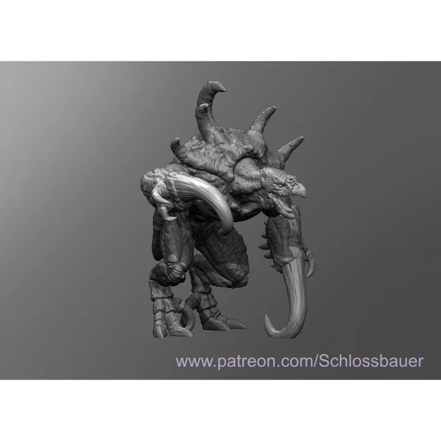 Mô hình Hook Horror 3D chi tiết cho game D&D và Pathfinder - Image 1