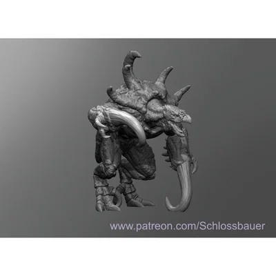 Mô hình Hook Horror 3D chi tiết cho game D&D và Pathfinder