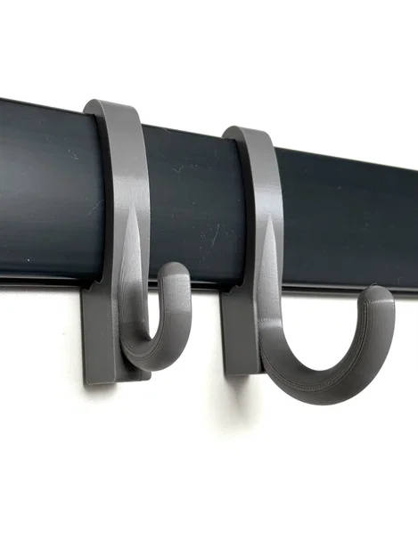 Bộ móc treo hình tròn nhiều kích thước cho thanh ray Rubbermaid FastTrack - Image 2