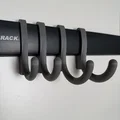 Bộ móc treo hình tròn nhiều kích thước cho thanh ray Rubbermaid FastTrack - Thumbnail 5