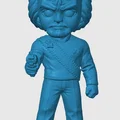 Mô hình Worf phong cách Chibi cho người hâm mộ Star Trek in 3D - Thumbnail 3