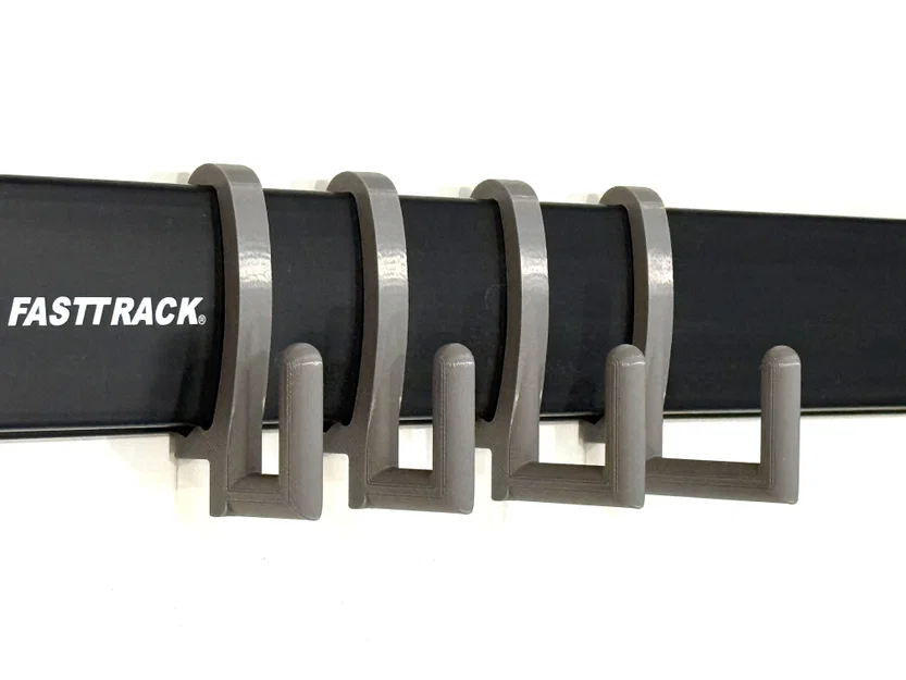 Bộ sưu tập móc treo đủ kích thước cho thanh ray Rubbermaid FastTrack - Image 6