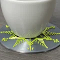 Đế lót ly Snowflake Coaster 1 - Thumbnail 4