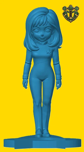 Mô hình Chibi lấy cảm hứng từ Beverly Crusher - Image 1