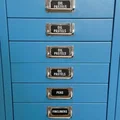 Nhãn dán tùy chỉnh cho tủ Bisley Multidrawer (kèm hướng dẫn căn chỉnh) - Thumbnail 1
